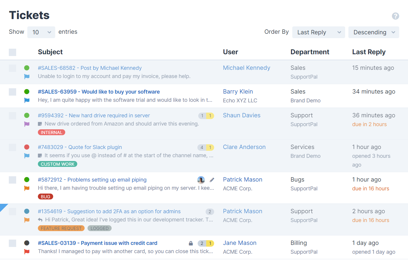 Unified Inbox